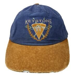Keystone Strapback 5 Panel Cap Multicolor One Size Adjustable Distressed SCI